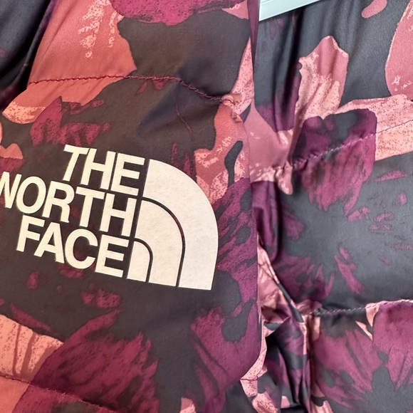 NWT The North Face Girls' Reversible North Down Hooded Jacket Boysenberry Sz XL - Picture 3 of 8
